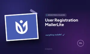 user registration mailerlite