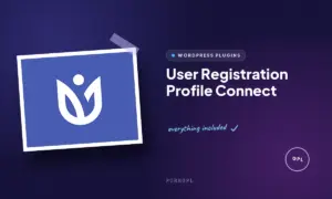user registration profile connect