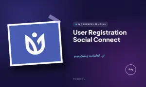 user registration social connect