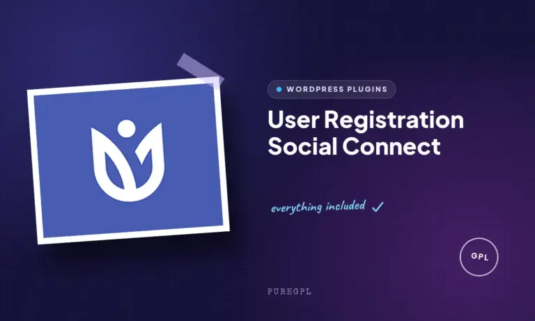 user registration social connect