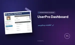 userpro dashboard