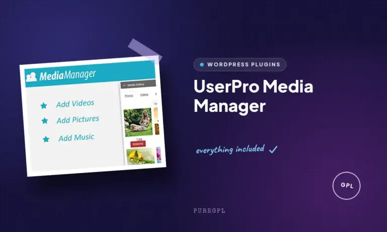 userpro media manager