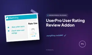 userpro user rating review addon