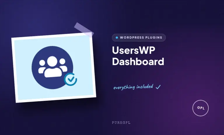 userswp dashboard