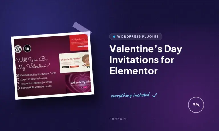 valentines day invitations for elementor
