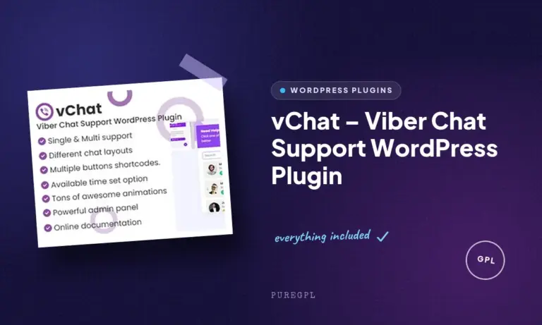 vchat viber chat support wordpress plugin