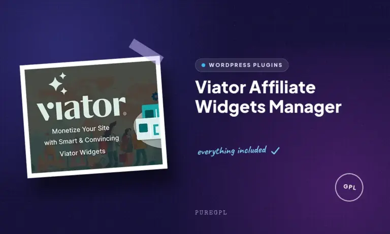 viator affiliate widgets manager