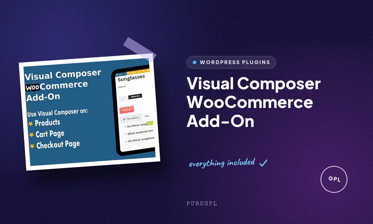 Visual Composer WooCommerce Add-On