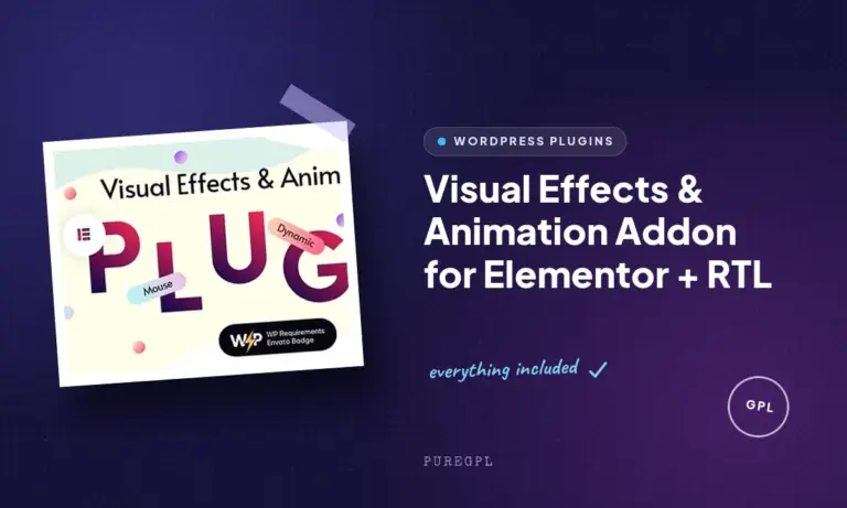 visual effects animation addon for elementor rtl