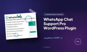 whatsapp chat support pro wordpress plugin