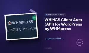 whmcs client area api for wordpress by whmpress
