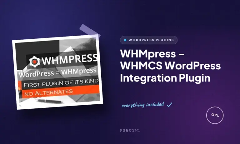 whmpress whmcs wordpress integration plugin