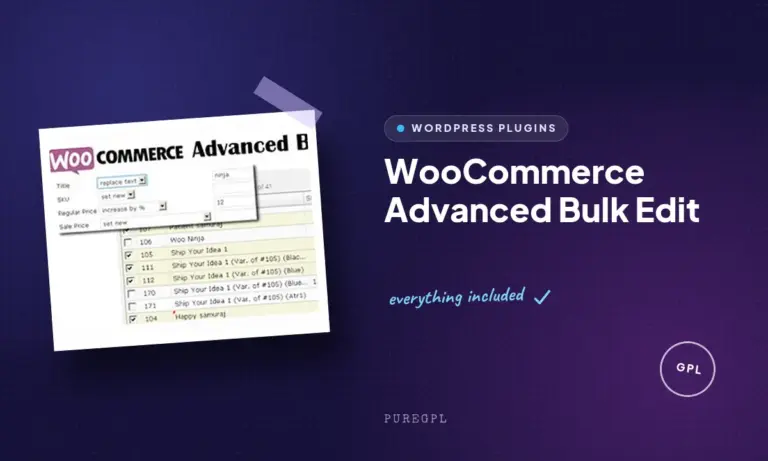 woocommerce advanced bulk edit