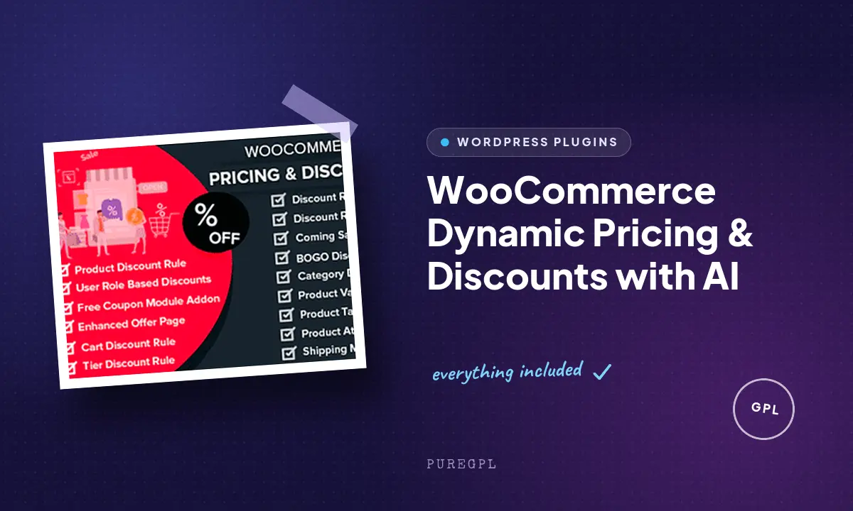 WooCommerce Dynamic Pricing & Discounts with AI