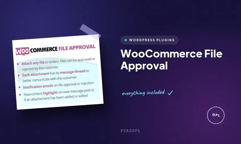 woocommerce file approval