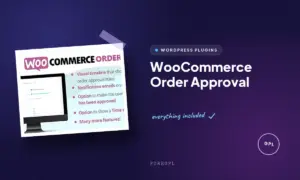 woocommerce order approval