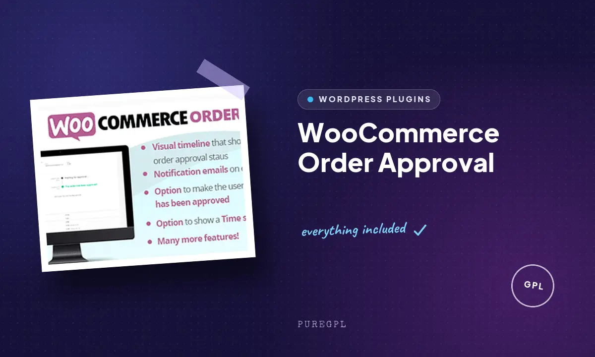 Codecanyon | WooCommerce Order Approval