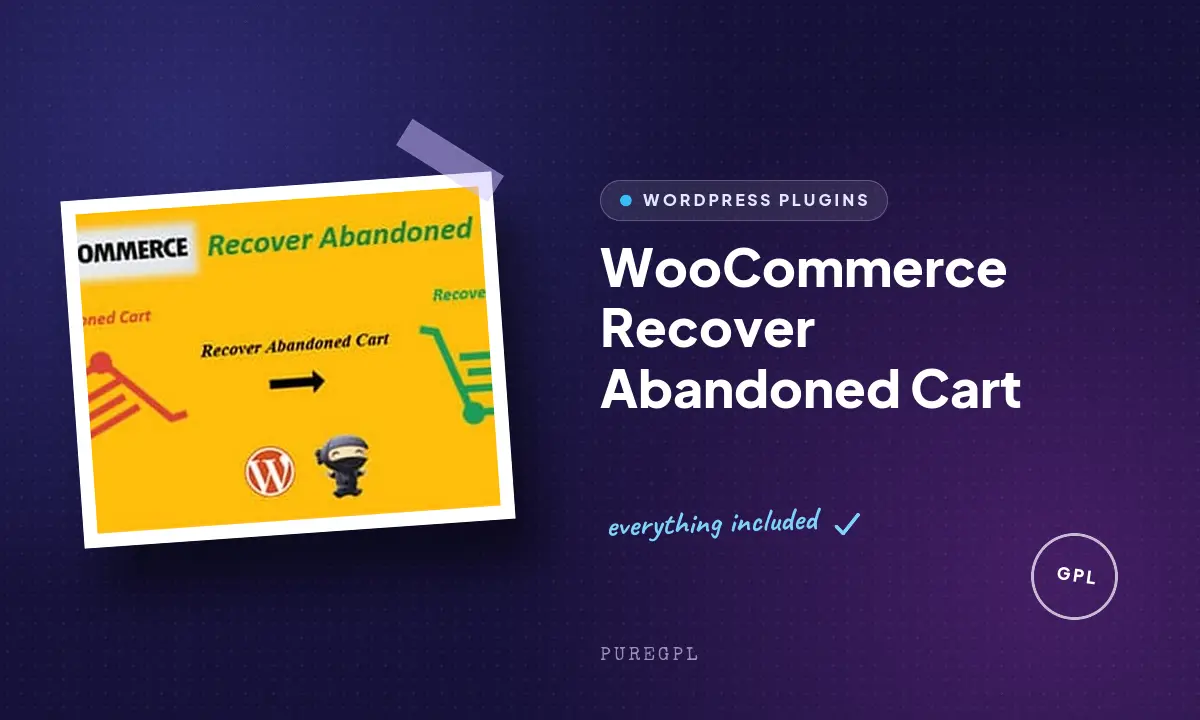 WooCommerce Recover Abandoned Cart