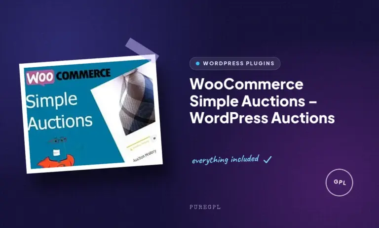 woocommerce simple auctions wordpress auctions