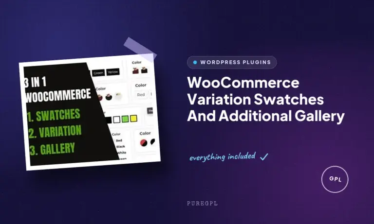 woocommerce variation swatches and additional gallery