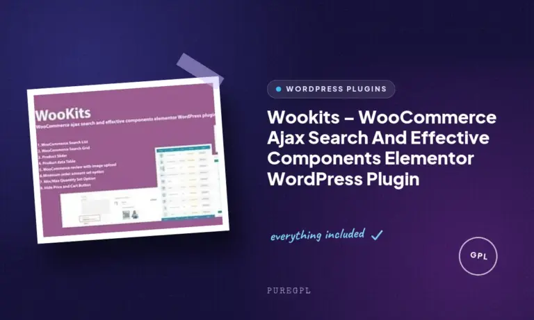 wookits woocommerce ajax search and effective components elementor wordpress plugin