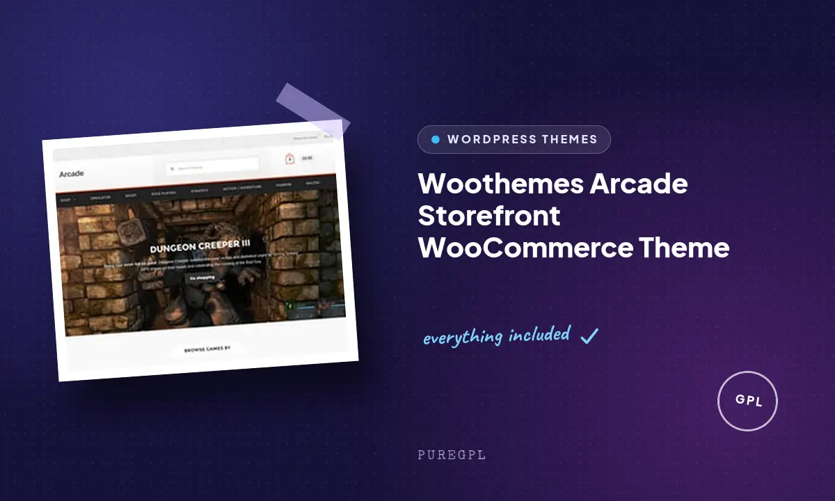 Woothemes | Arcade