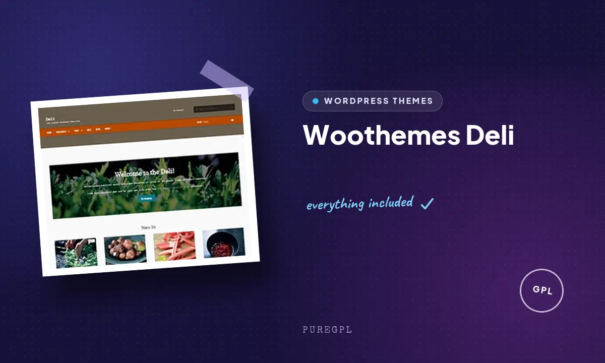 Woothemes | Deli