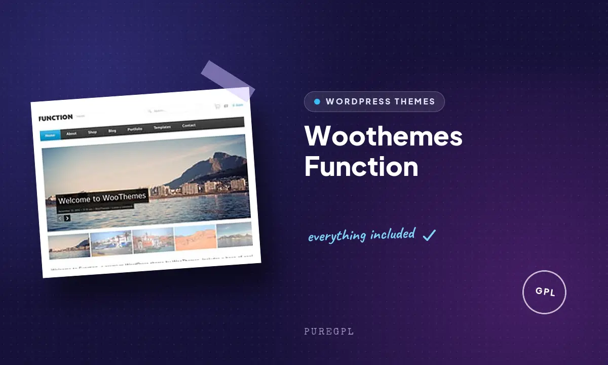 Woothemes | Function