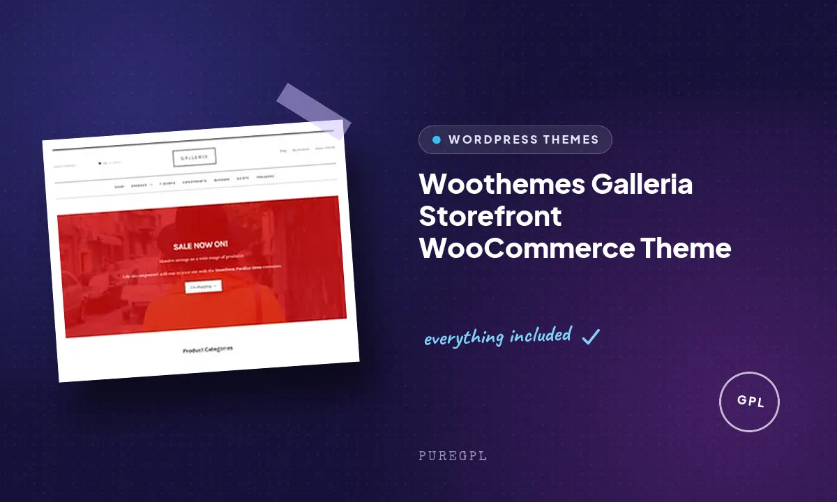 Woothemes | Galleria