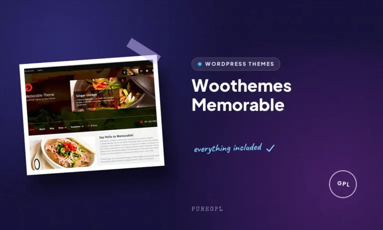woothemes memorable