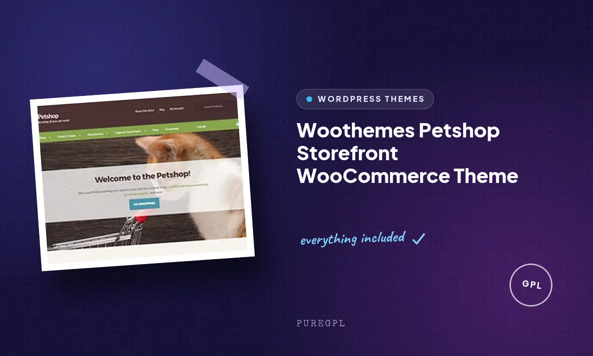 Woothemes | Petshop