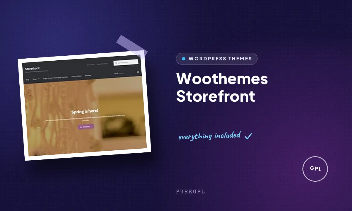 Woothemes | Storefront