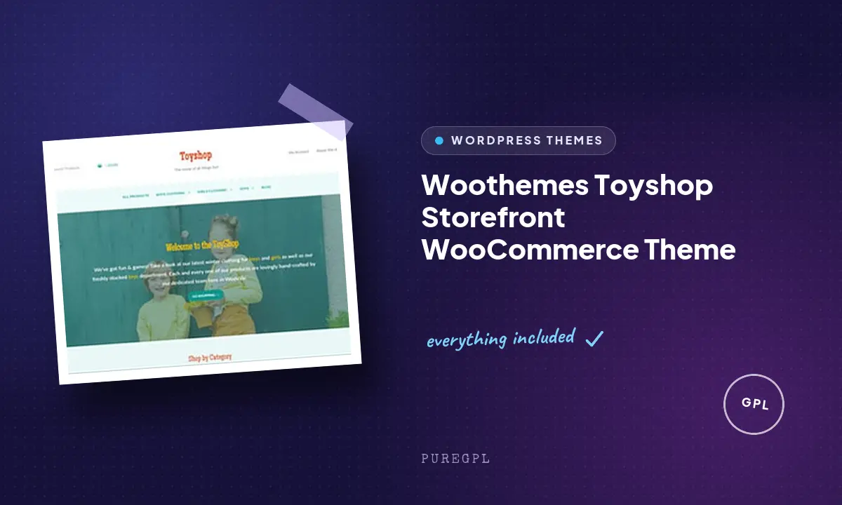 Woothemes | Toyshop