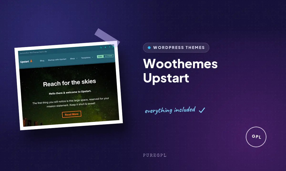 Woothemes | Upstart