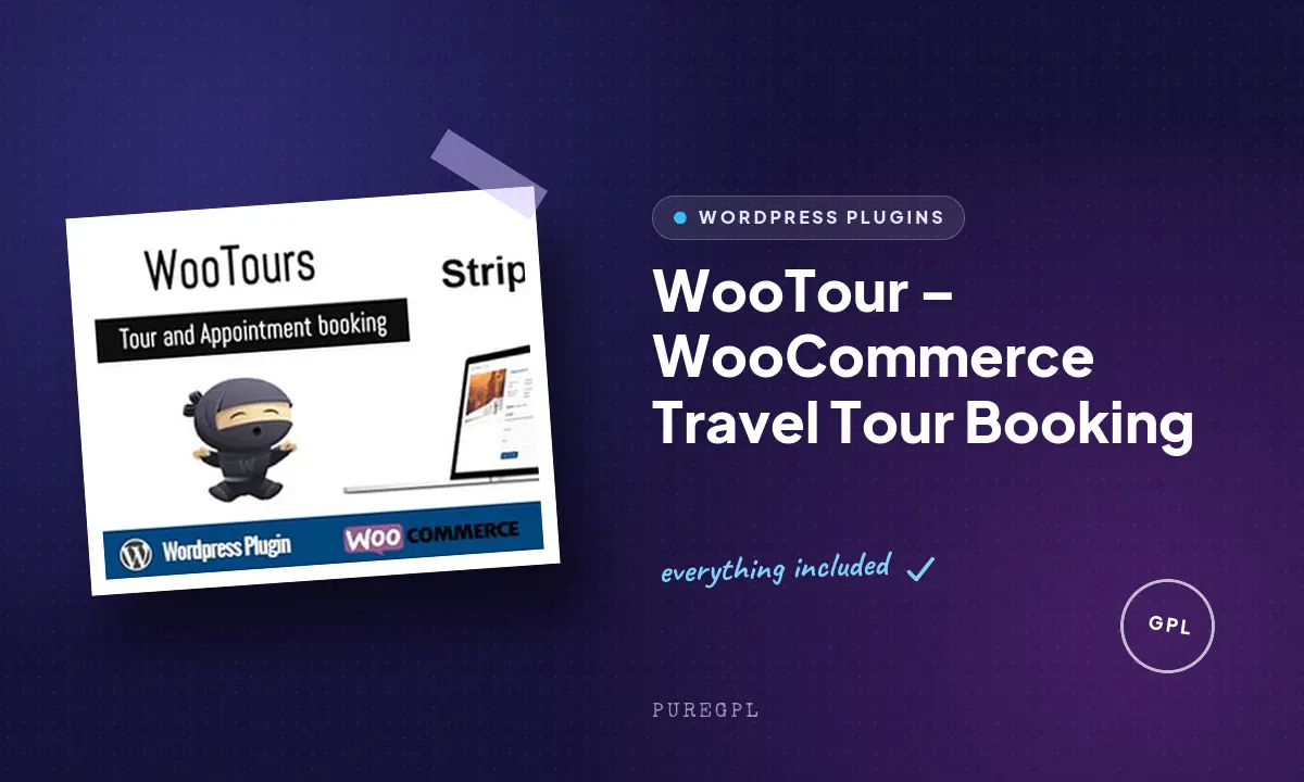WooTour – WooCommerce Travel Tour Booking