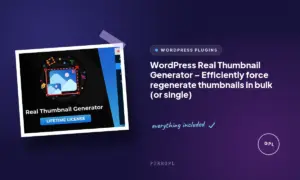wordpress real thumbnail generator efficiently force regenerate thumbnails in bulk or single