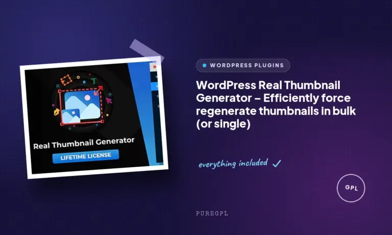 wordpress real thumbnail generator efficiently force regenerate thumbnails in bulk or single