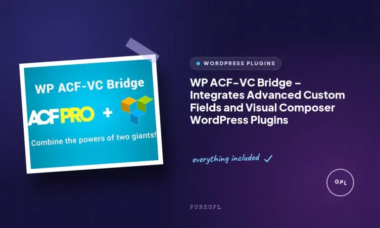 wp acf vc bridge integrates advanced custom fields and visual composer wordpress plugins