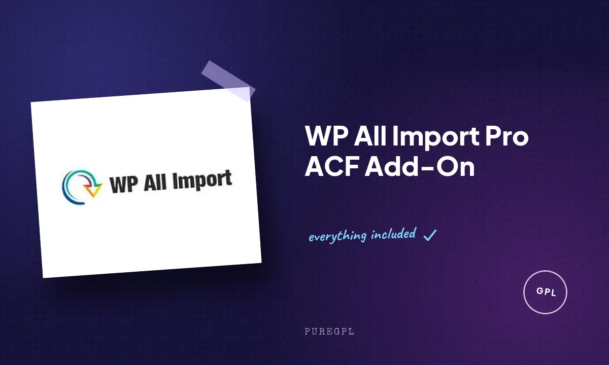 WP All Import Pro ACF Add-On