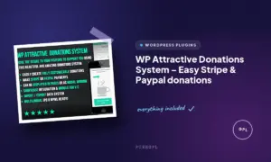 wp attractive donations system easy stripe paypal donations