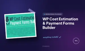 wp cost estimation payment forms builder