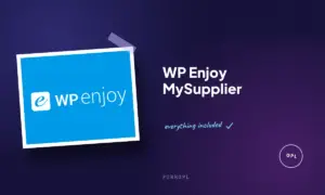 wp enjoy mysupplier