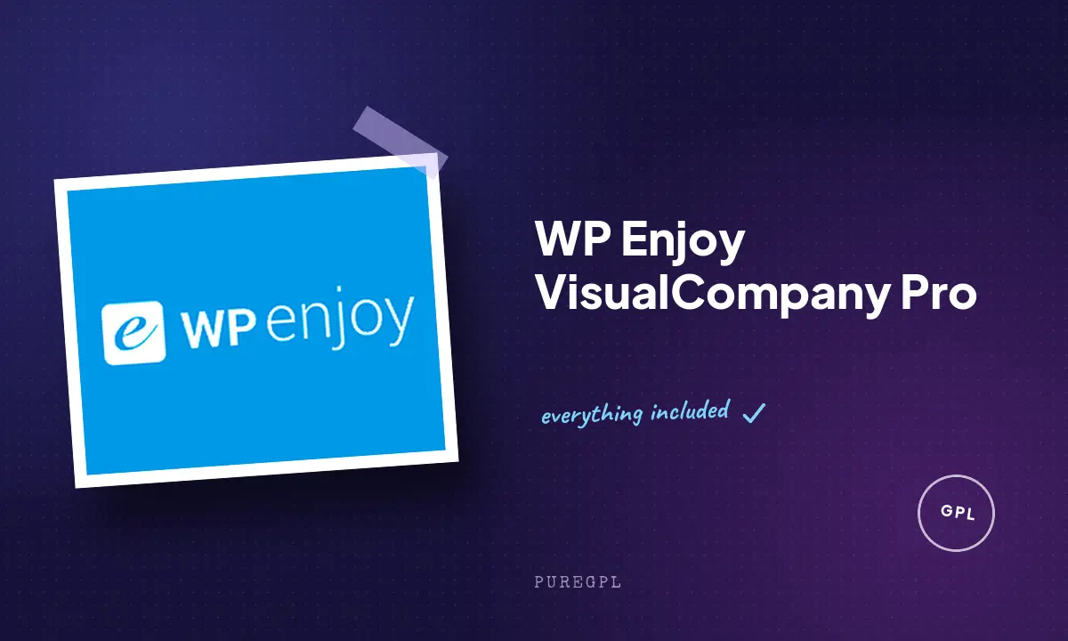 Wpenjoy | VisualCompany Pro