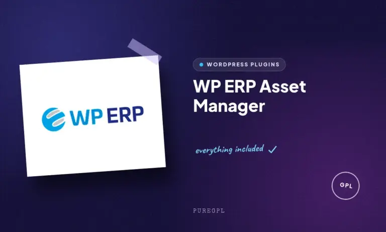 wp erp asset manager