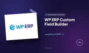 wp erp custom field builder