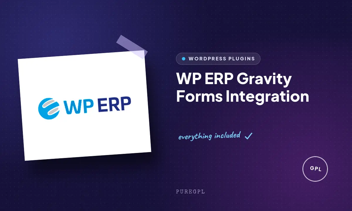 Wp erp | Gravity Forms Integration