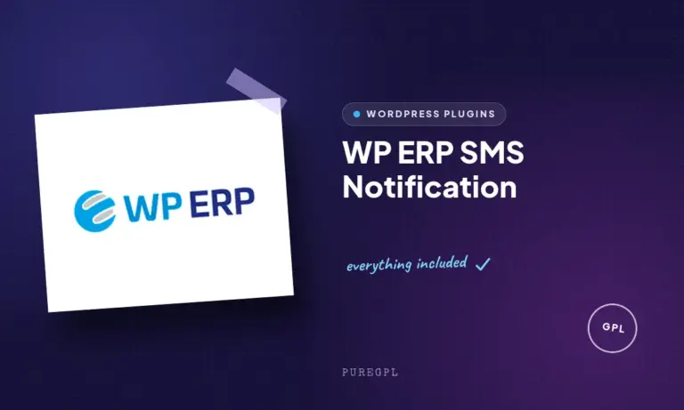 wp erp sms notification