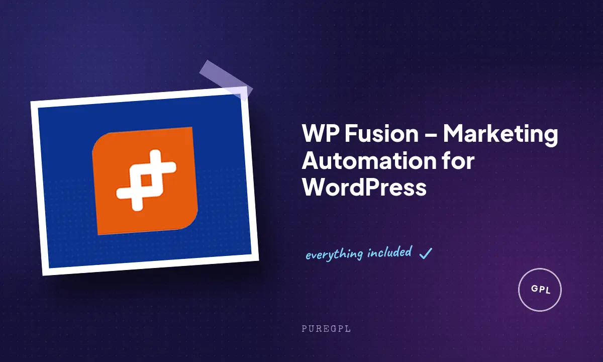 WP Fusion – Marketing Automation for WordPress