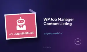 wp job manager contact listing