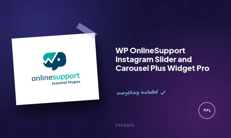 wp onlinesupport instagram slider and carousel plus widget pro